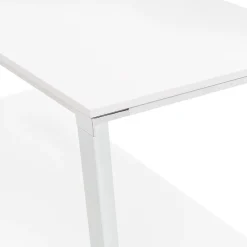 ALTEREGO Table de réunion ou à manger design 'XLINE' en bois blanc Online