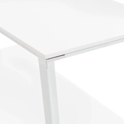 ALTEREGO Table de réunion ou à manger design 'XLINE' en bois blanc Online