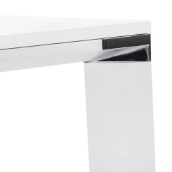 ALTEREGO Table de réunion ou à manger design 'XLINE' en bois blanc Online