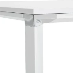 ALTEREGO Table de réunion ou à manger design 'XLINE' en bois blanc Online