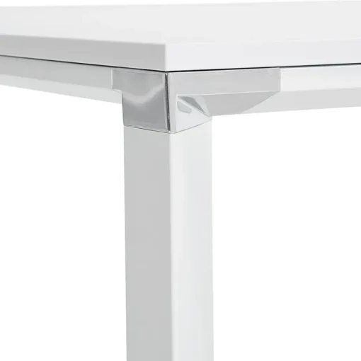ALTEREGO Table de réunion ou à manger design 'XLINE' en bois blanc Online