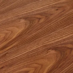 ALTEREGO Table de réunion ou bureau bench 'XLINE SQUARE' en bois finition Noyer et métal blanc Sale