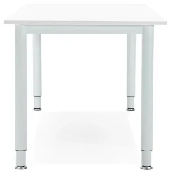 ALTEREGO Table de réunion ou bureau design 'FOCUS' blanc Outlet