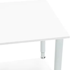 ALTEREGO Table de réunion ou bureau design 'FOCUS' blanc Outlet