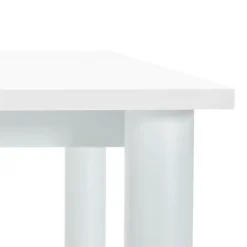 ALTEREGO Table de réunion ou bureau design 'FOCUS' blanc Outlet