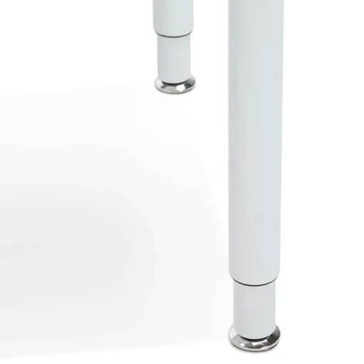 ALTEREGO Table de réunion ou bureau design 'FOCUS' blanc Outlet