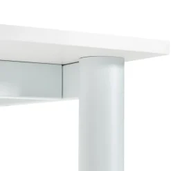 ALTEREGO Table de réunion ou bureau design 'FOCUS' blanc Outlet