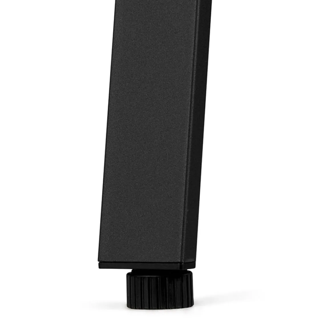 ALTEREGO Table de réunion ou bureau bench noir 'AMADEUS SQUARE' Sale