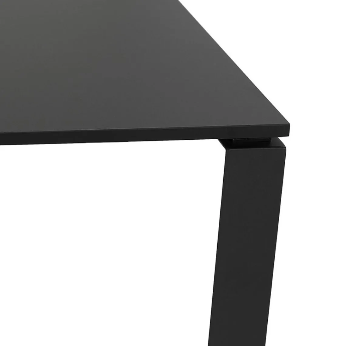 ALTEREGO Table de réunion ou bureau bench noir Hot