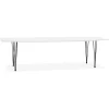 3S. x Home Table de salle à manger Blanche design STRIK Style industriel Online