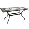 3S. x Home Table Dîner Rectangulaire Mosaïque KIPOS Hot