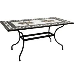 3S. x Home Table Dîner Rectangulaire Mosaïque KIPOS Hot