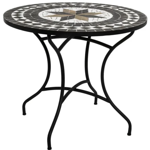 3S. x Home Table Dîner Ronde Mosaïque KIPOS