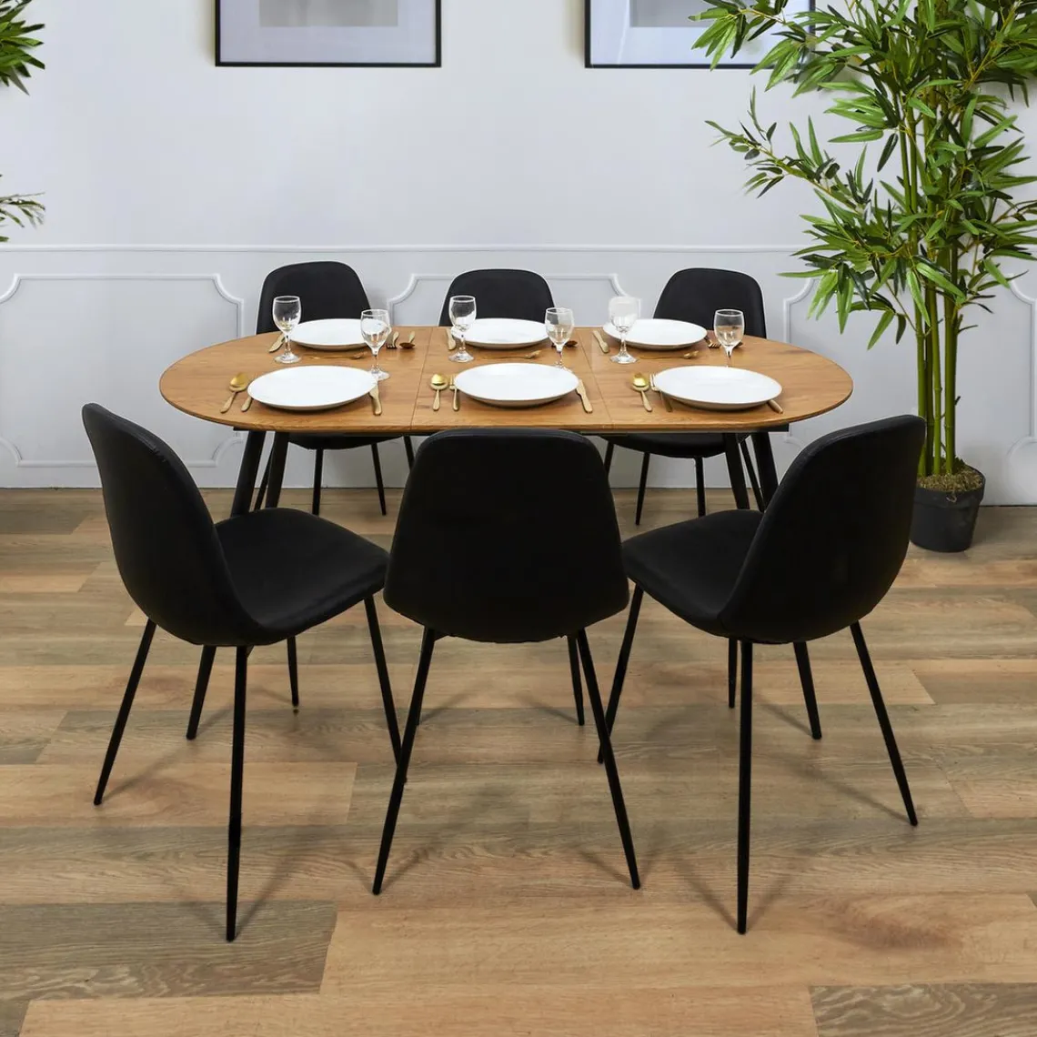 3S. x Home Table Extensible 4 A 6 Personnes