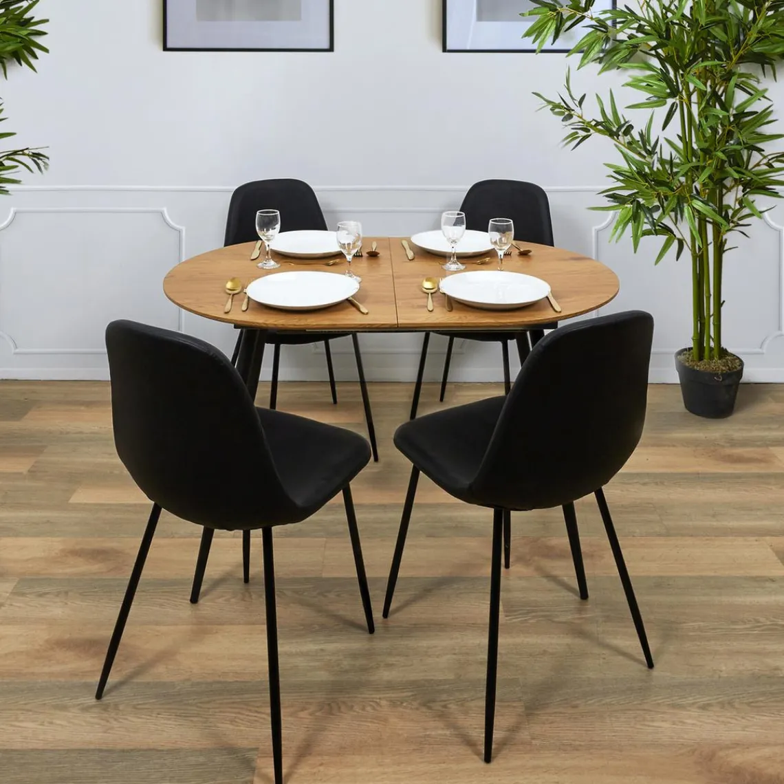 3S. x Home Table Extensible 4 A 6 Personnes