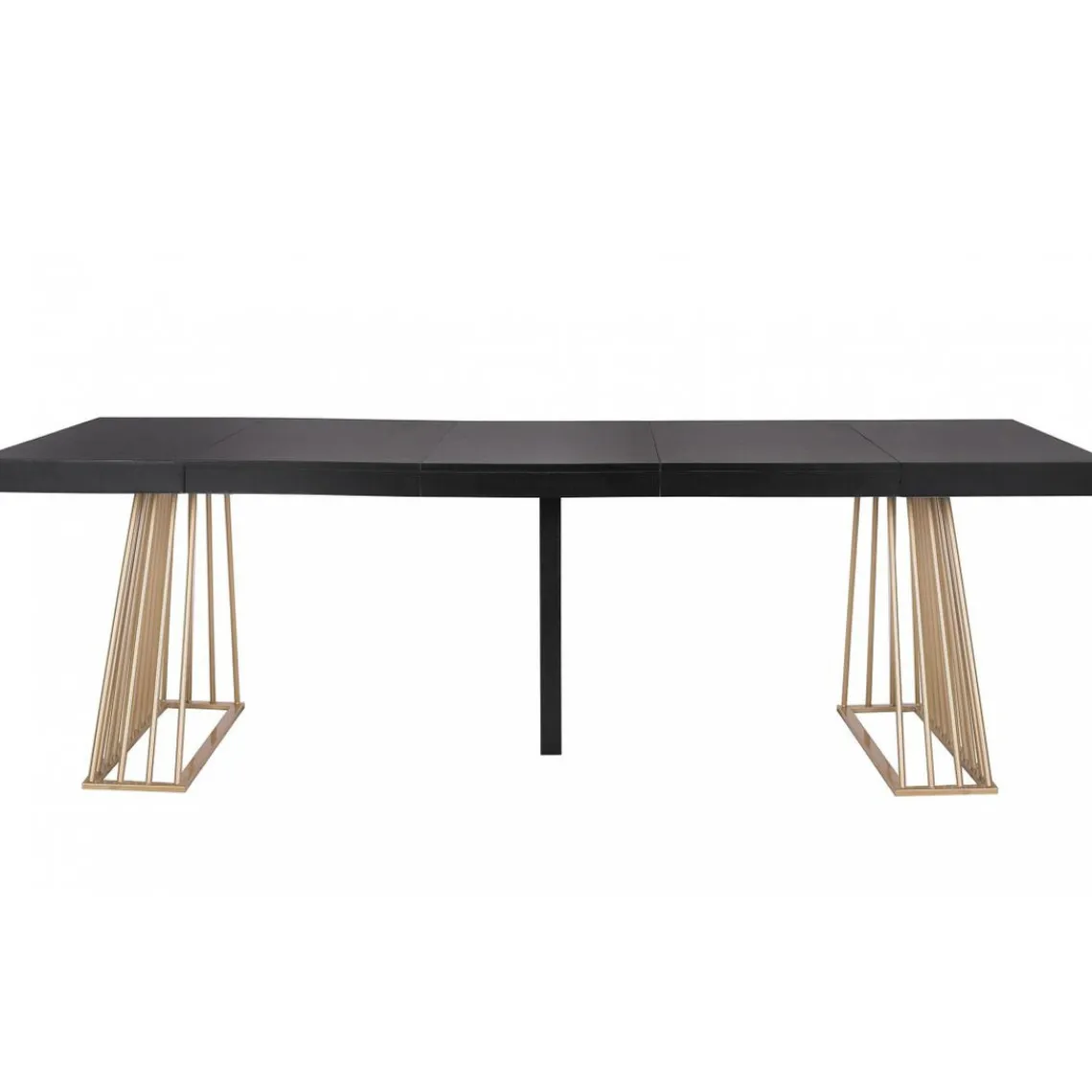 3S. x Home Table extensible Bois Noir EXTENSO Sale