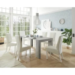 3S. x Home Table extensible Console en panneaux de particules Discount