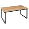 3S. x Home Table extensible effet chêne naturel Online