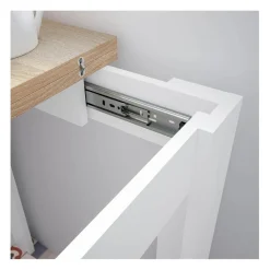 Calicosy Table extensible système d'ouverture en livre Discount