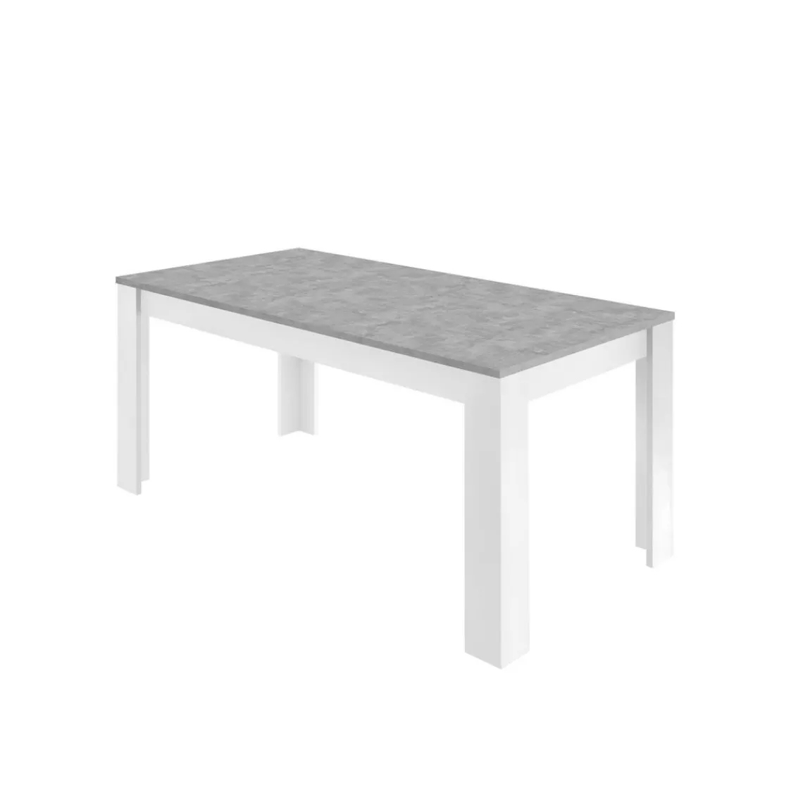3S. x Home Table extensible 180x90cm URBINO gris ciment Clearance
