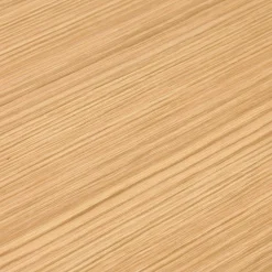 ALTEREGO Table haute design 'MAMBO BAR' en bois naturelle avec pied en métal brossé Clearance