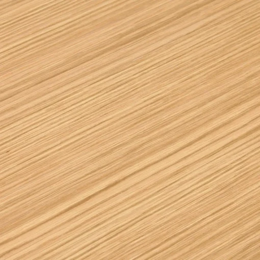 ALTEREGO Table haute design 'MAMBO BAR' en bois naturelle avec pied en métal brossé Clearance