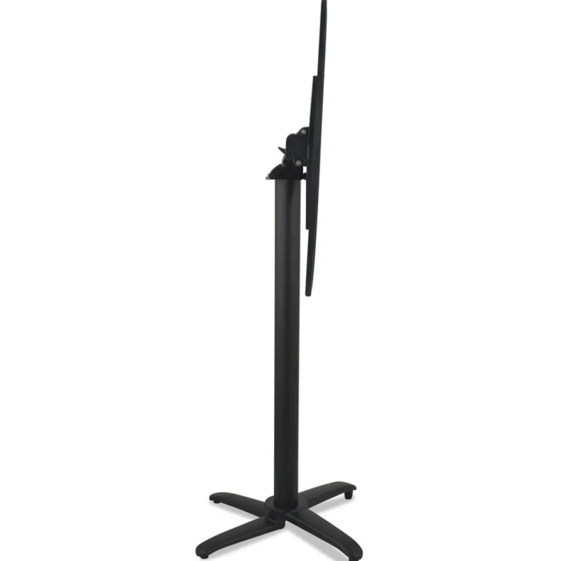 ALTEREGO Table haute pliable 'PAXTON' ronde noire Discount