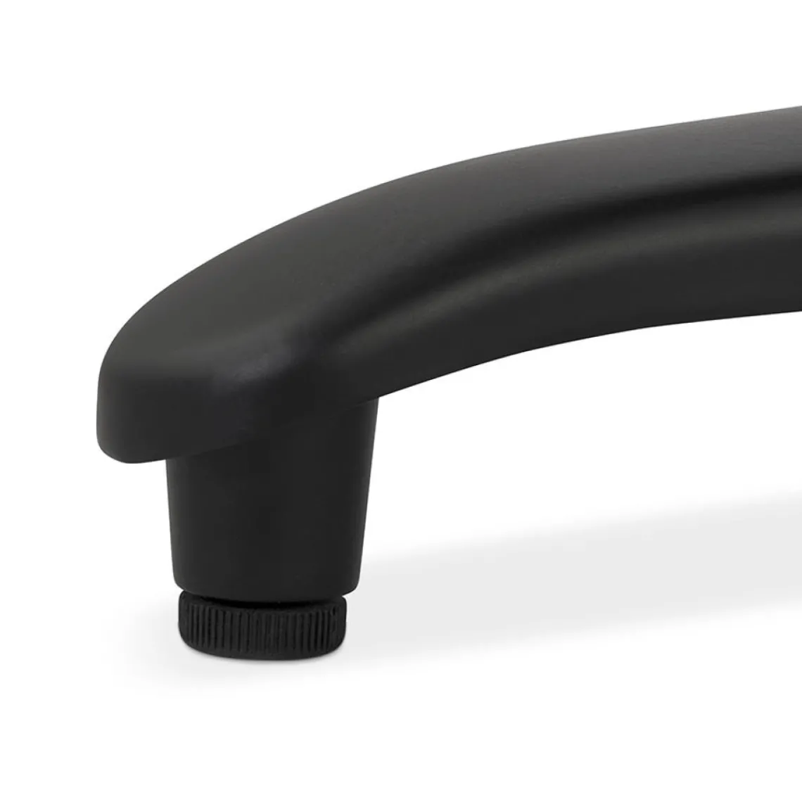 ALTEREGO Table haute pliable 'PENUMBRA' carrée noire Hot