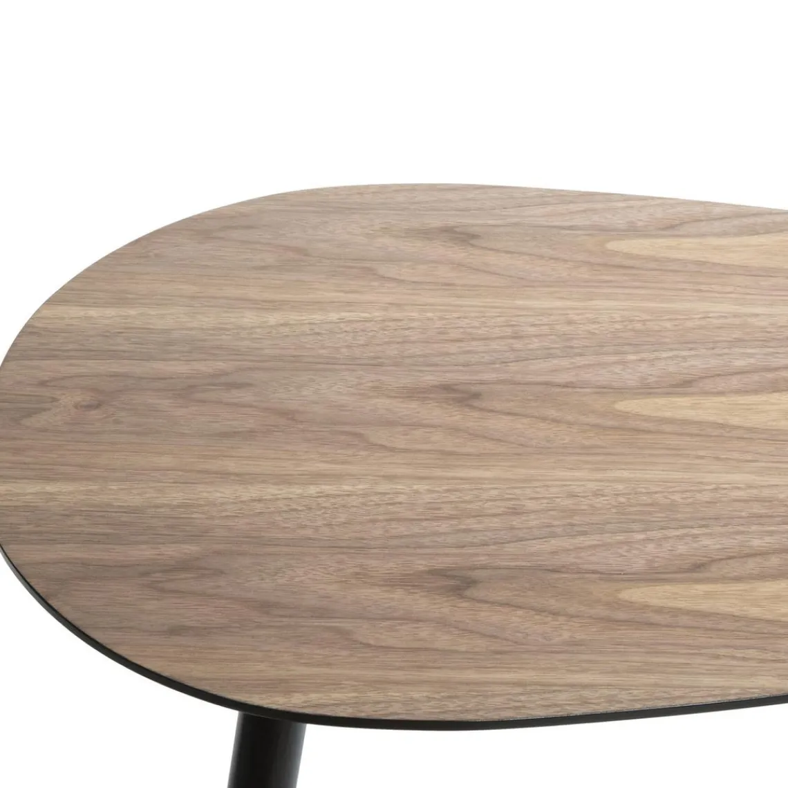 3S. x Home Table Mileo Effet Noyer X 2 Marron New