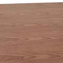 ALTEREGO Table ou bureau design en bois finition Noyer 'ZUMBA' Clearance