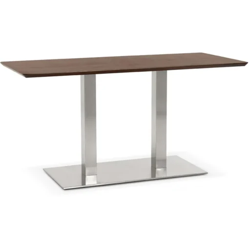 ALTEREGO Table ou bureau design 'MAMBO' en bois finition Noyer Sale