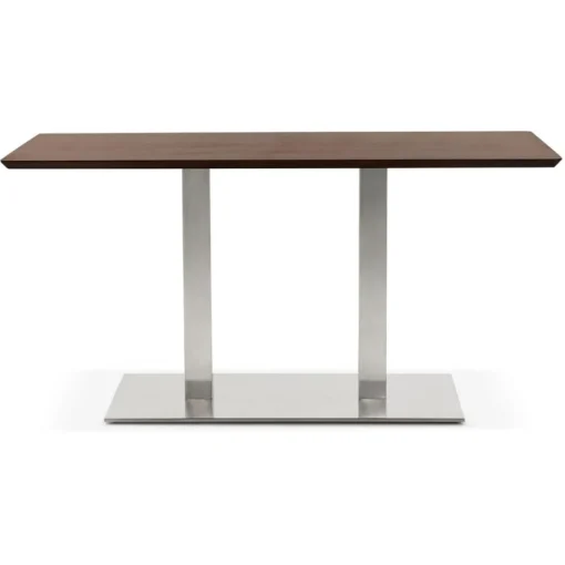 ALTEREGO Table ou bureau design 'MAMBO' en bois finition Noyer Sale