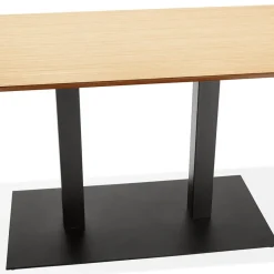 ALTEREGO Table ou bureau design 'ZUMBA' en bois finition naturelle Online