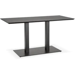ALTEREGO Table ou bureau design 'ZUMBA' noir Best
