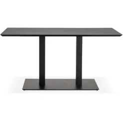 ALTEREGO Table ou bureau design 'ZUMBA' noir Best