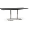 ALTEREGO Table ou bureau noir design 'MAMBO' Hot