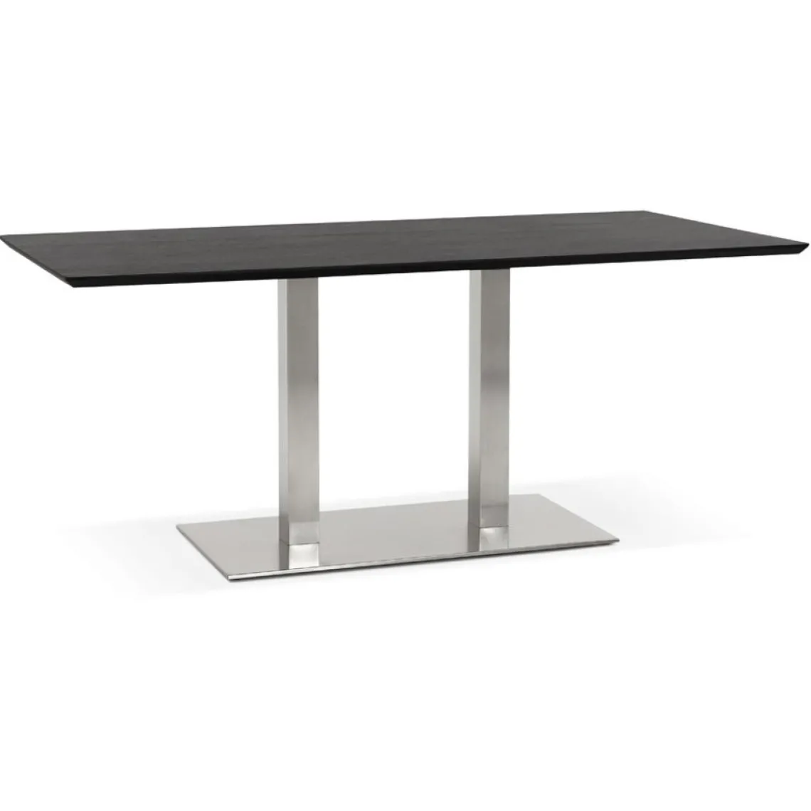 ALTEREGO Table ou bureau noir design 'MAMBO' Hot