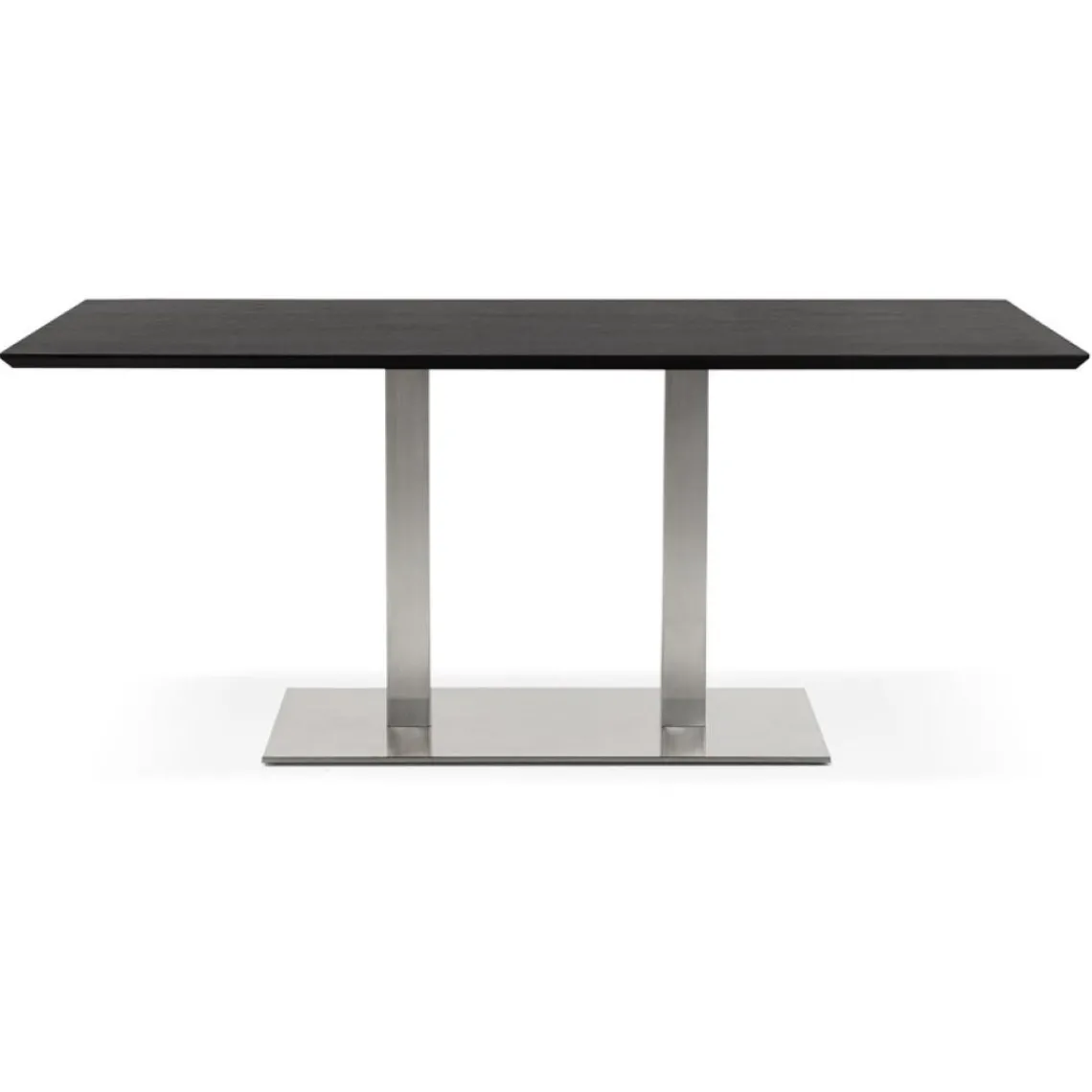 ALTEREGO Table ou bureau noir design 'MAMBO' Hot