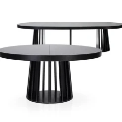 3S. x Home Table ovale extensible Eliza Noir
