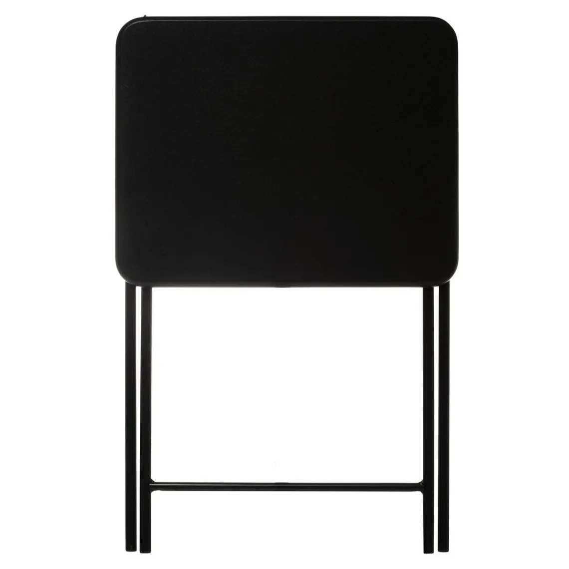 3S. x Home Table Pliante 48 X 38 cm Noir H 64 New