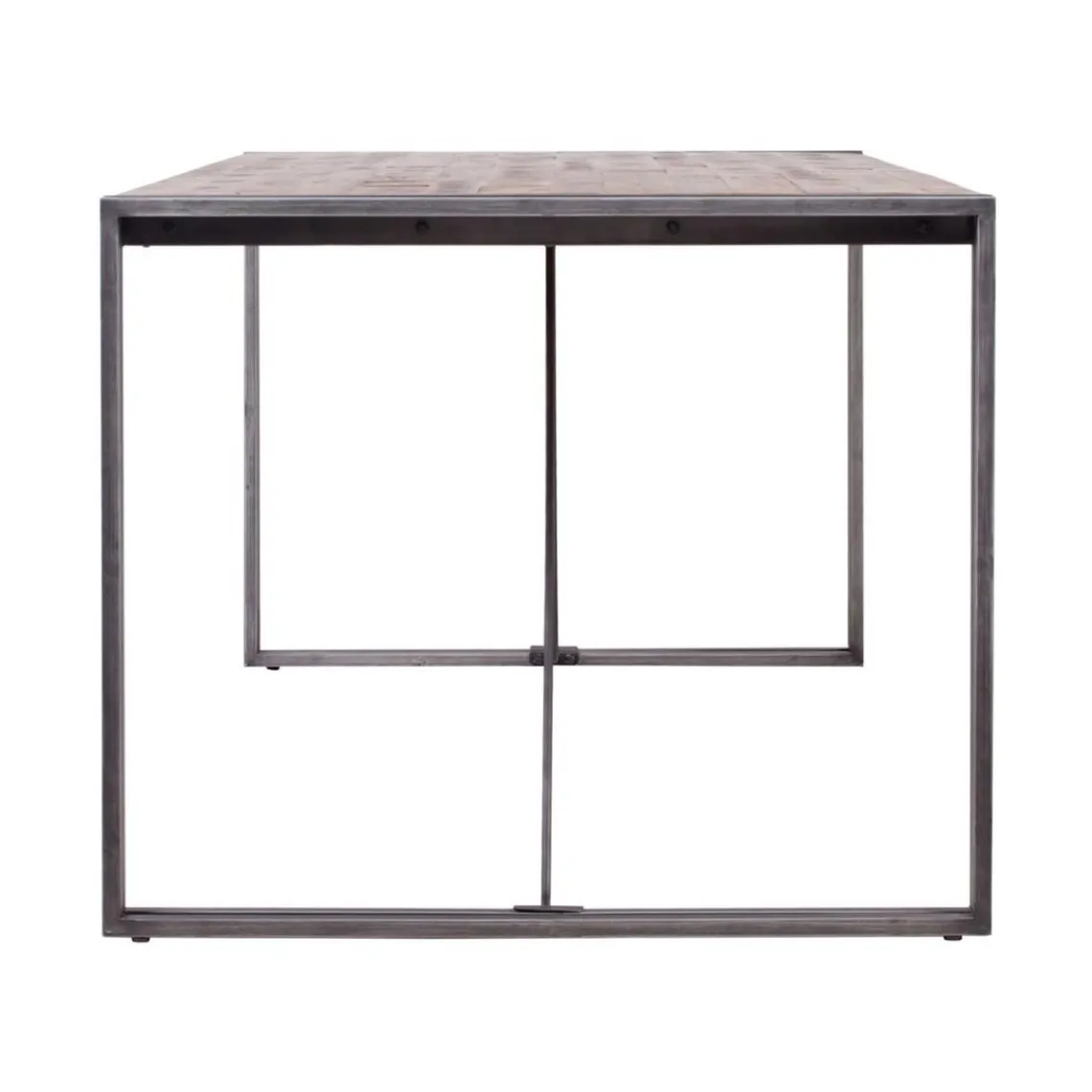 3S. x Home Table repas 180 cm en Bois Naturel Foncé Clearance