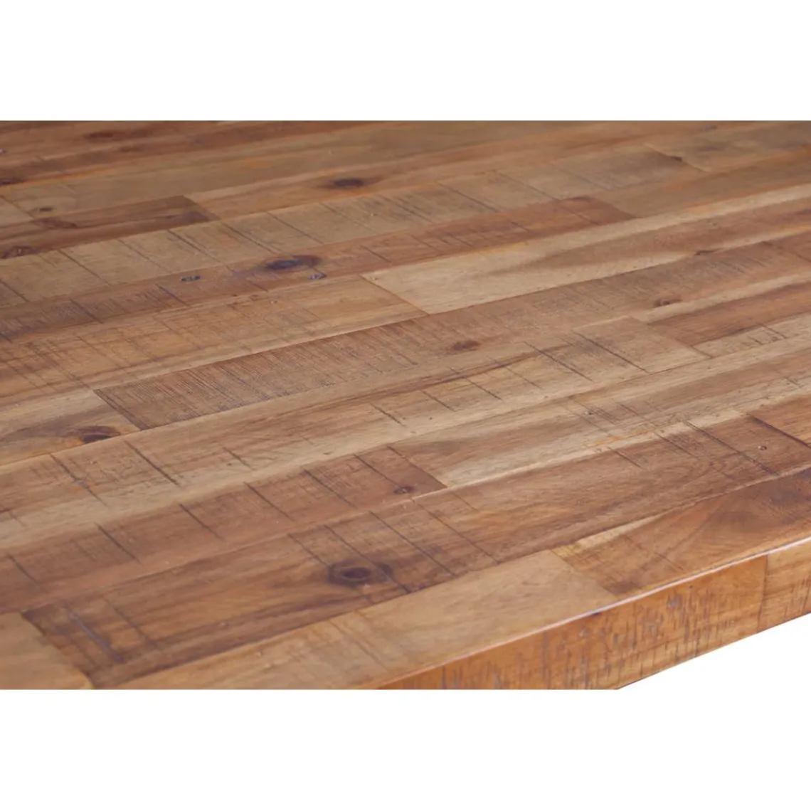 3S. x Home Table repas 180 cm en Bois Naturel Foncé Clearance