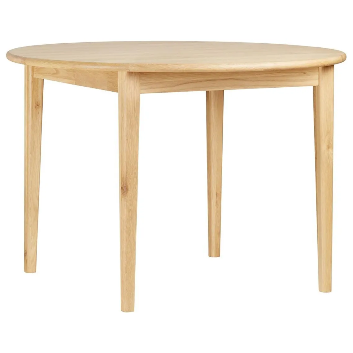 3S. x Home Table repas 110cm avec allonge chêne naturel Best