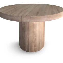 3S. x Home Table Ronde Extensible Chêne WAEL Outlet
