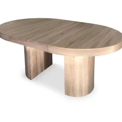 3S. x Home Table Ronde Extensible Chêne WAEL Outlet