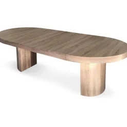 3S. x Home Table Ronde Extensible Chêne WAEL Outlet