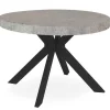 3S. x Home Table Ronde Extensible NERO Noir Et Effet Béton Online