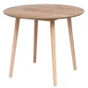 3S. x Home Table Ronde Scandinave en Pin Naturel TRADITION
