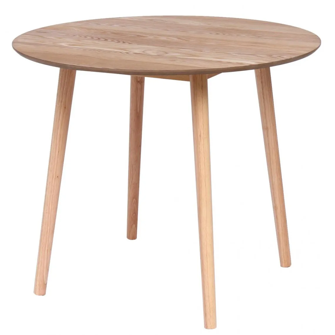 3S. x Home Table Ronde Scandinave en Pin Naturel TRADITION