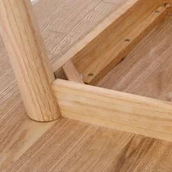 3S. x Home Table Ronde Scandinave en Pin Naturel TRADITION